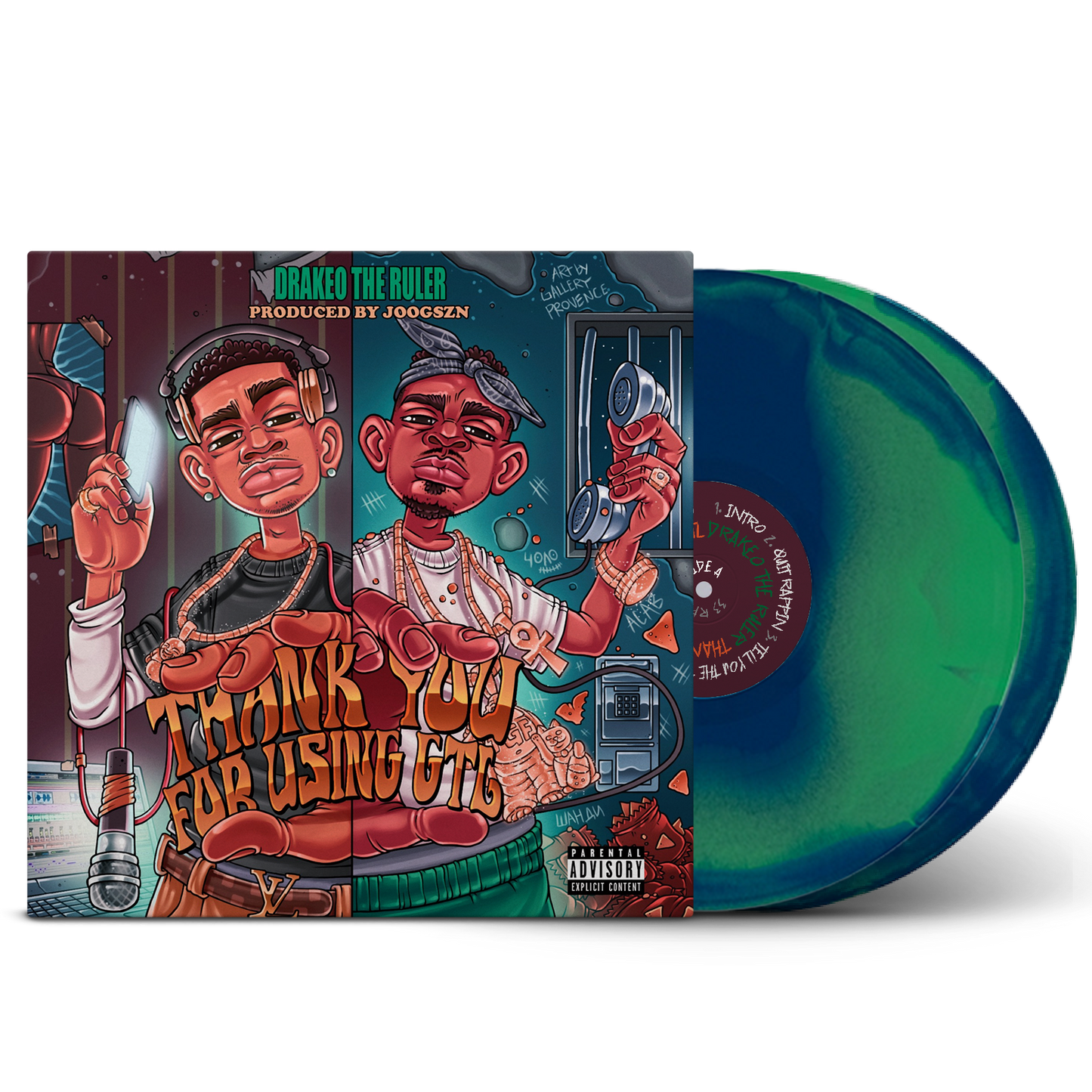 Drakeo the Ruler - Thank You For Using GTL (5 Year Anniversary Vinyl)