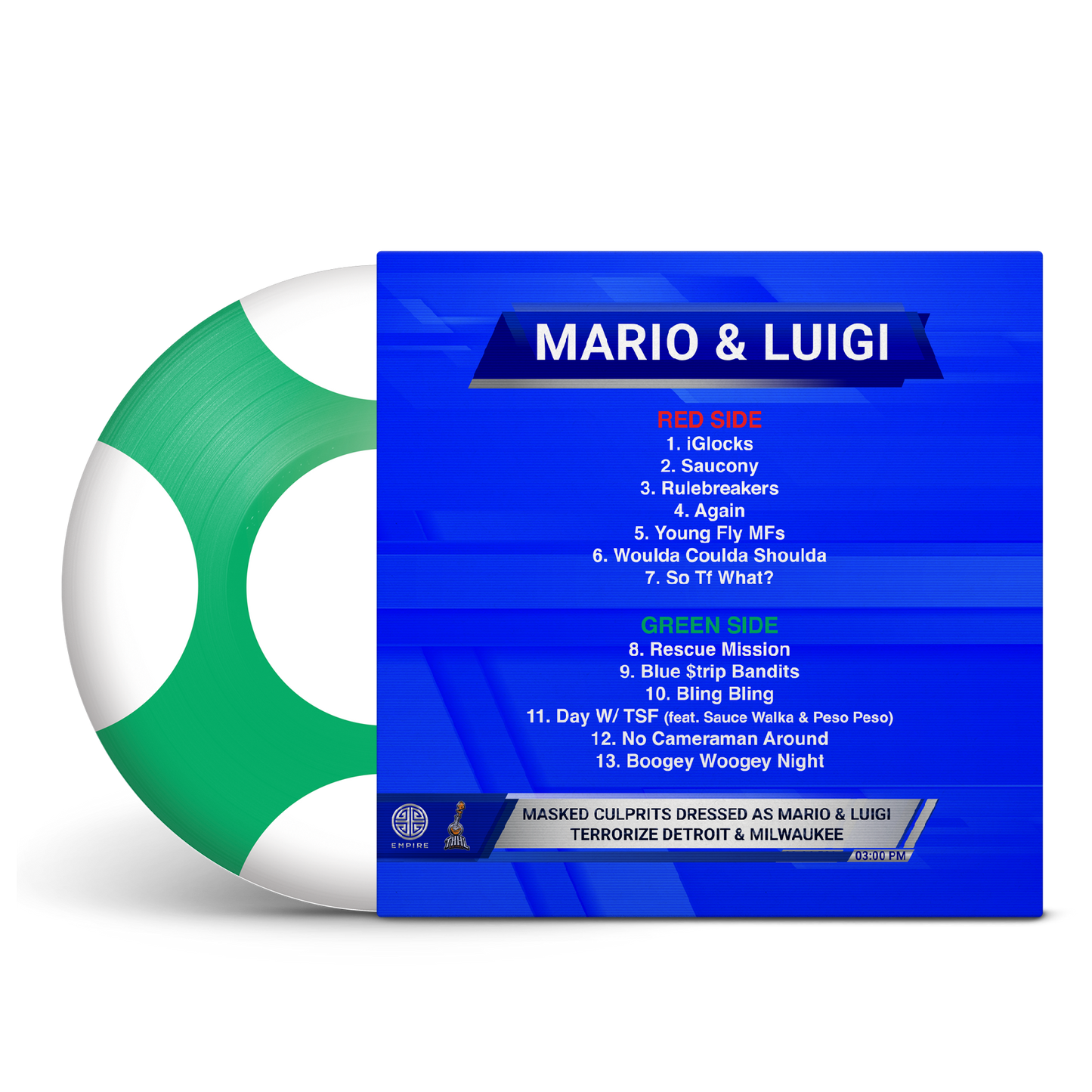 Babytron & Certified Trapper - Mario & Luigi (Picture Disc Vinyl)