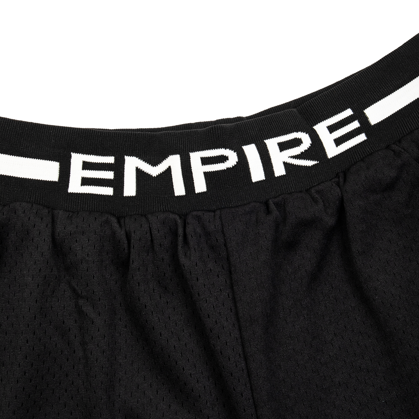 EMPIRE Hoop Shorts (Black/White)