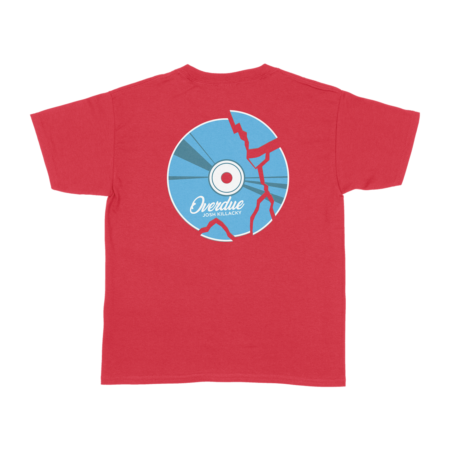 Red Josh Killacky tee - back