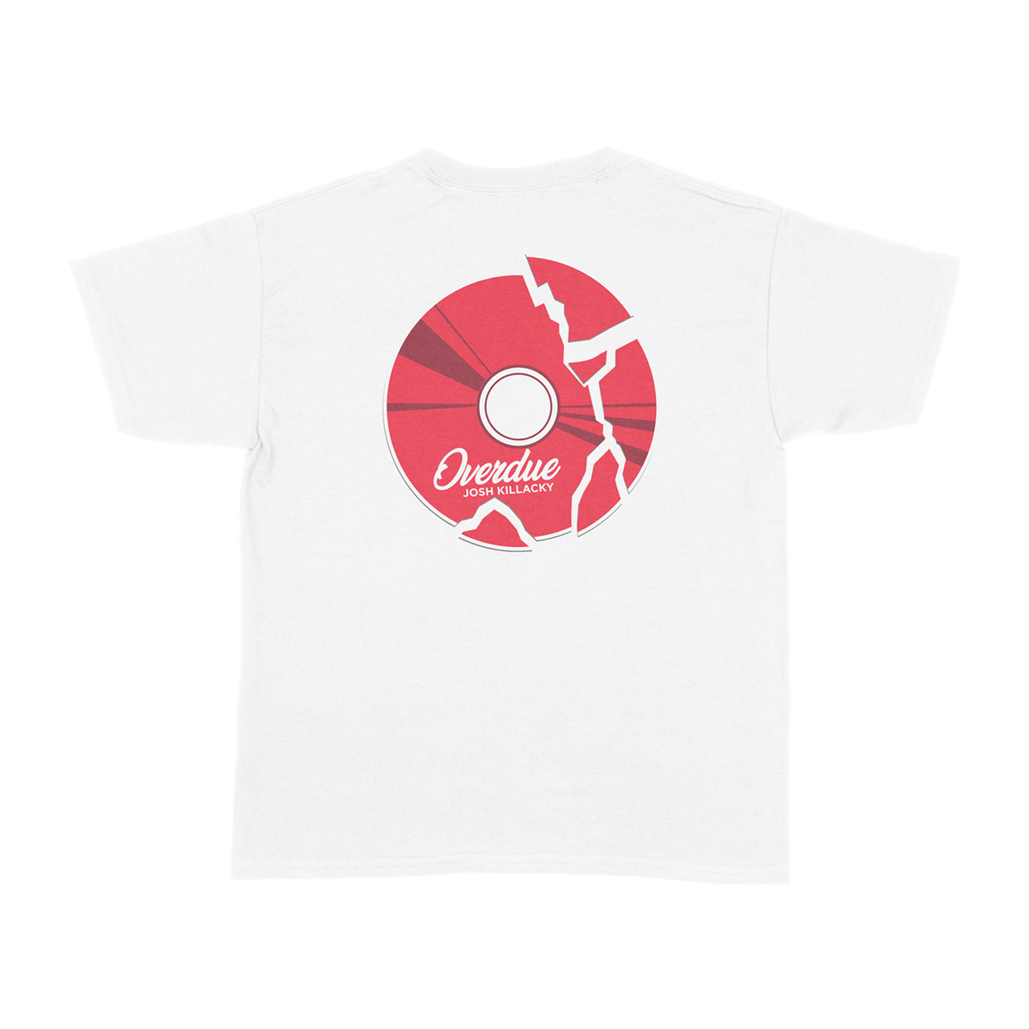 White Josh Killacky tee - back