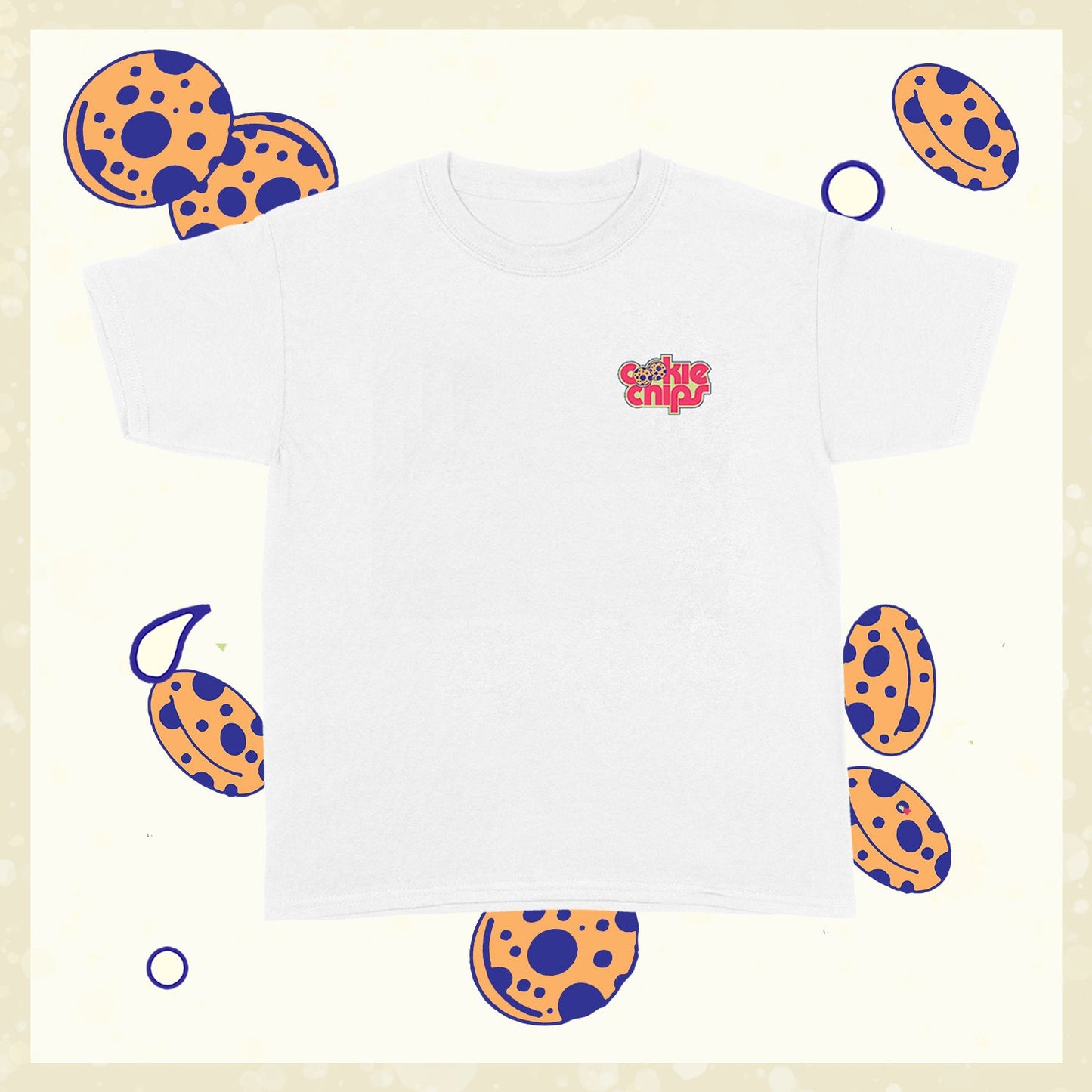 Cookie White Tee