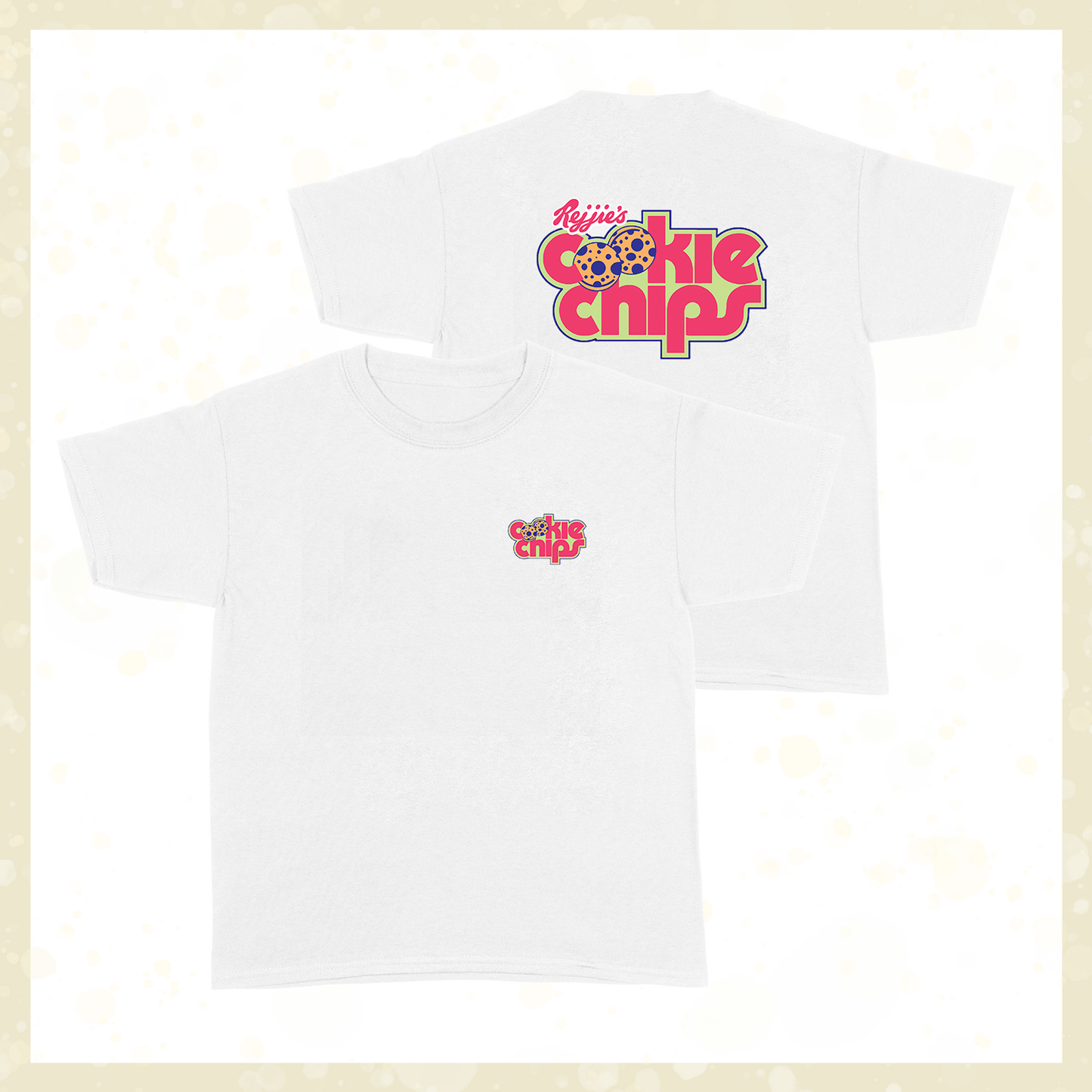 Cookie White Tee