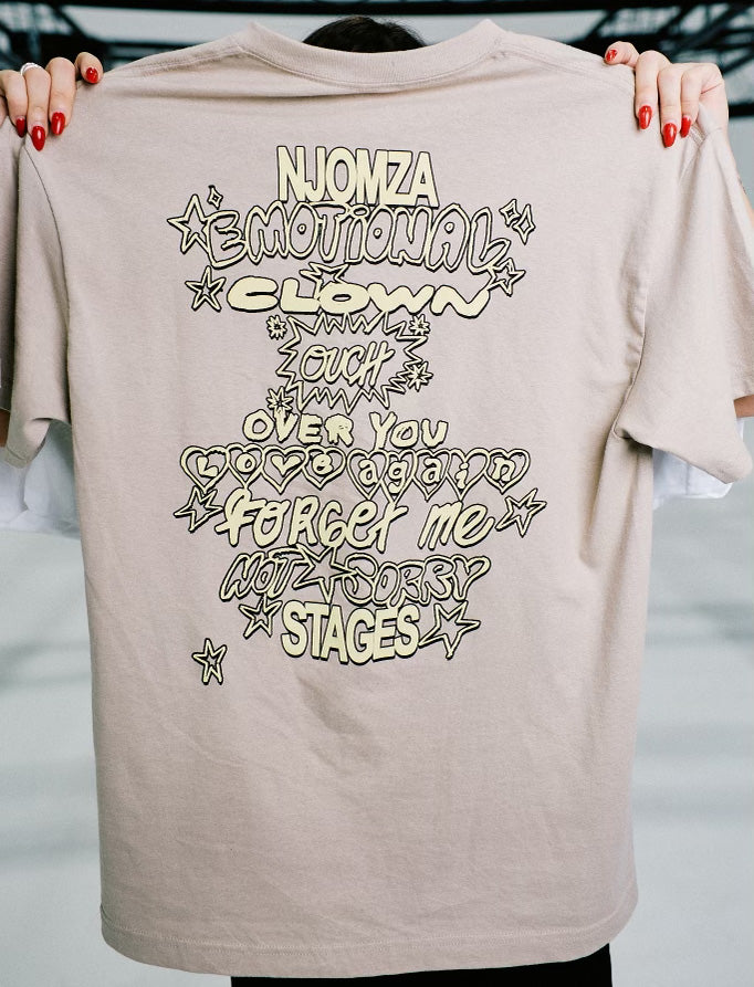 NJOMZA - Stages Tracklist Tee