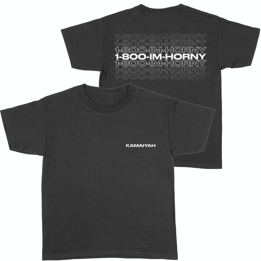 Kamaiyah - 1-800 - Black Tee