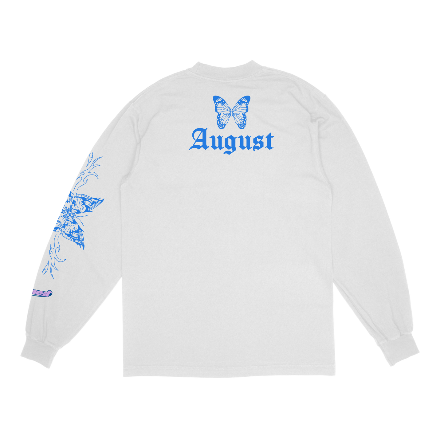 Butterfly LS T-Shirt (White)