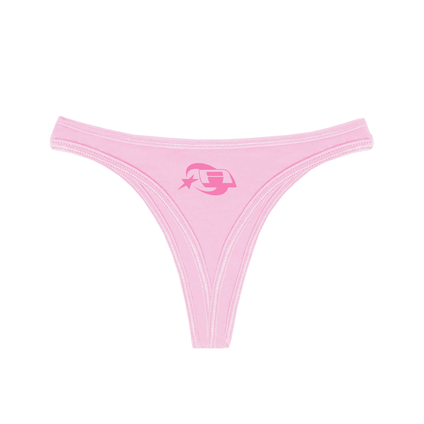 August Logo Thong