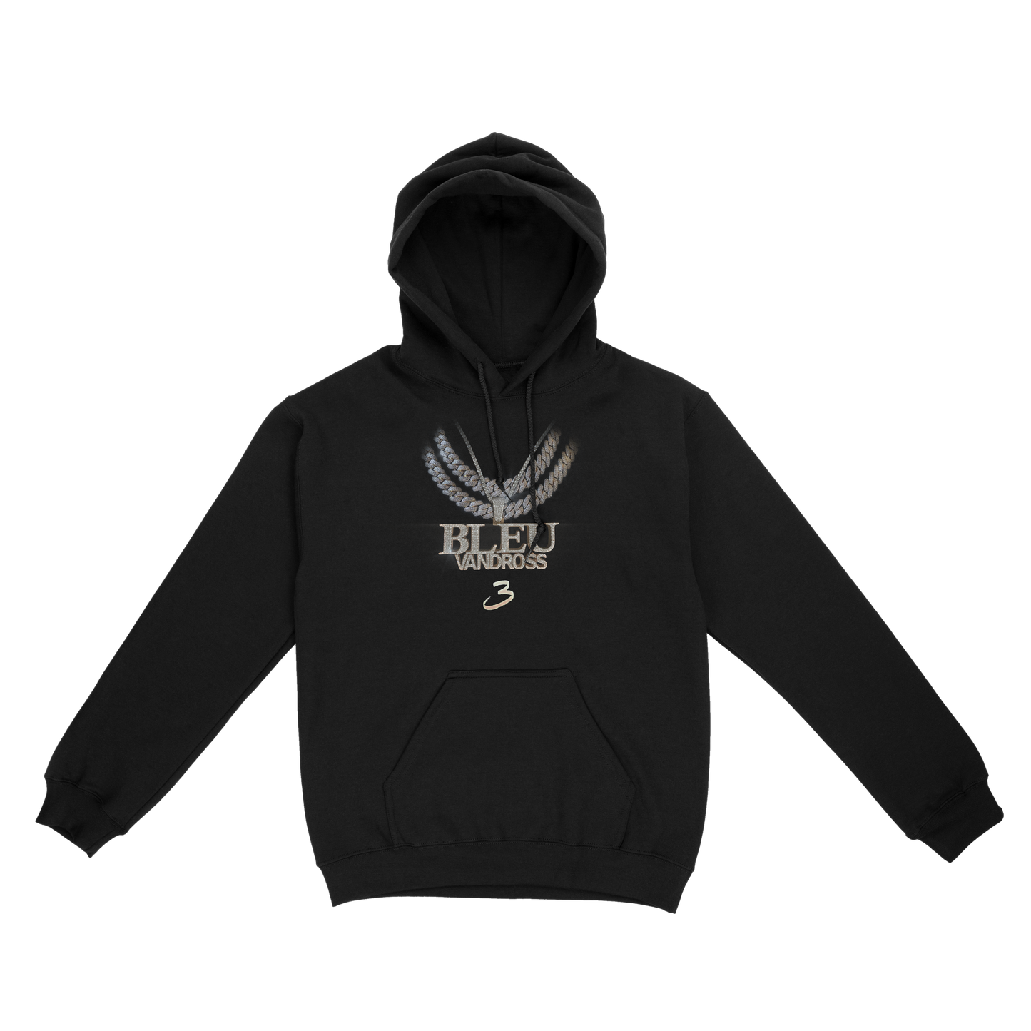 Yung Bleu - Bleu Vandross Black Hoodie + Digital Download