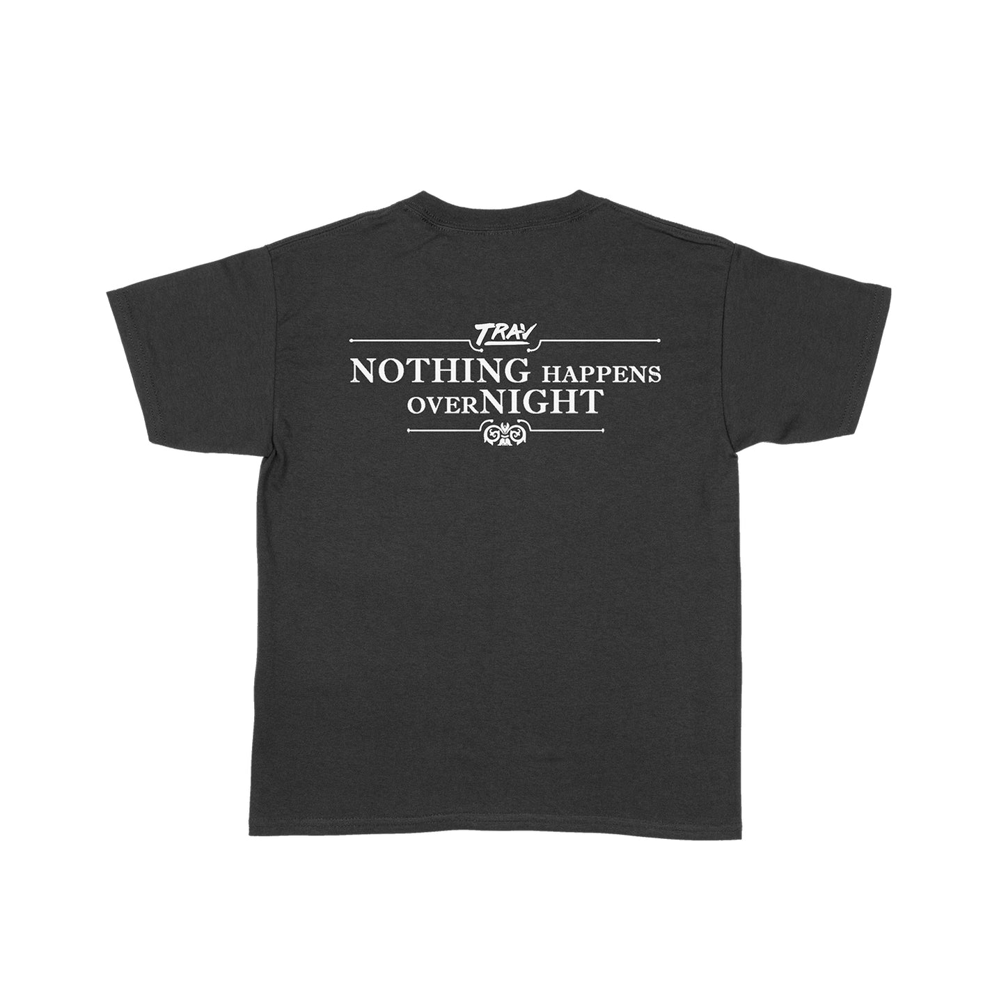 TRAV - Nothing Happens Overnight Bundle: Black Tee + Download