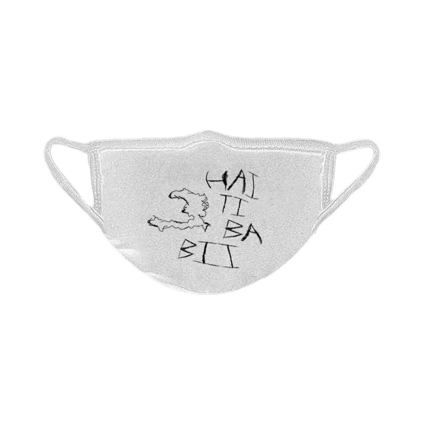 Haiti Babii - Face Mask in Bone White + Download