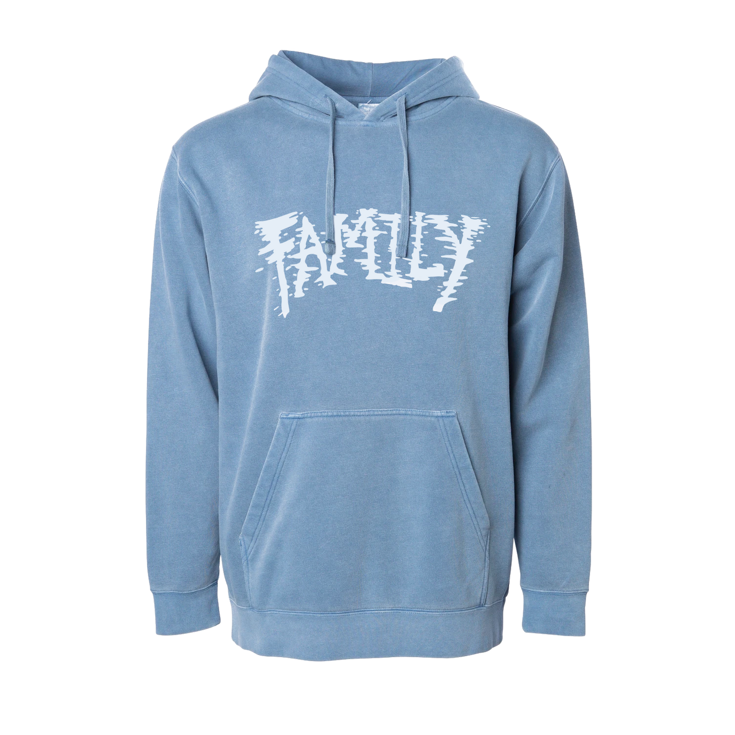 DJ Scheme - Blue FAMILY Album Hoodie