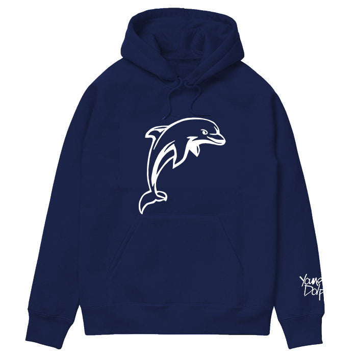 Young Dolph - Dolphin Hoodie Blue