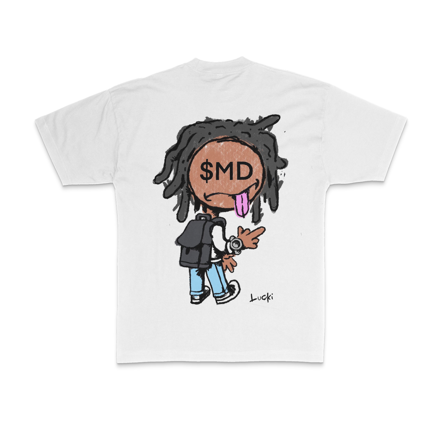 SMD Lucki T-Shirt (White)
