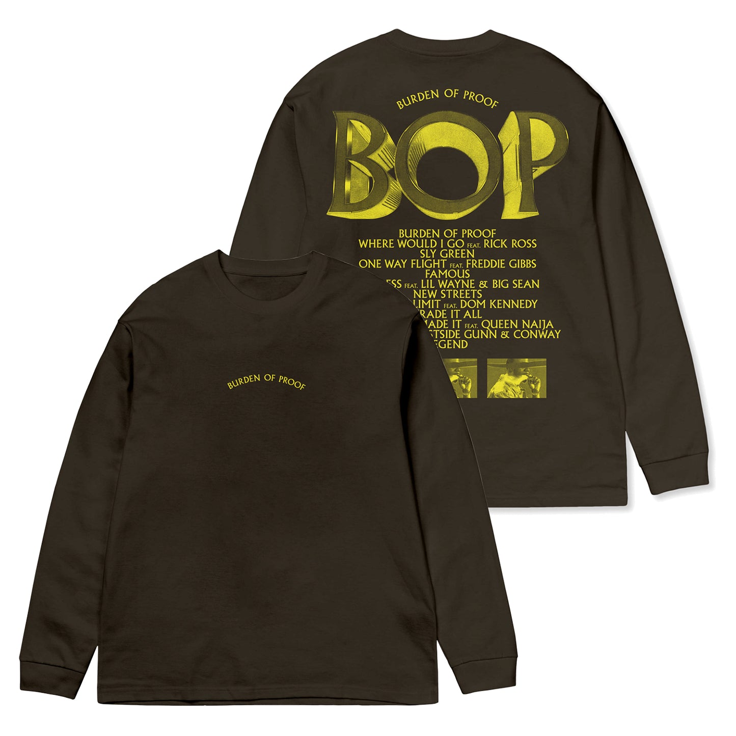 Burden Of Proof - Brown Long Sleeve