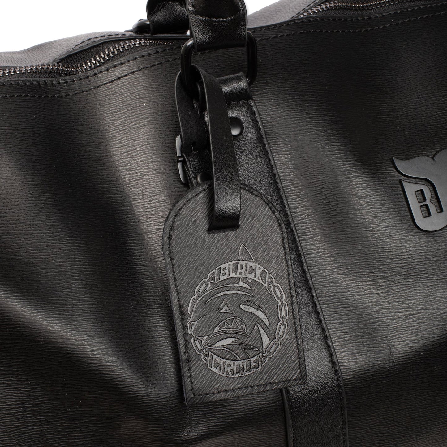 Black Circle Duffle Bag