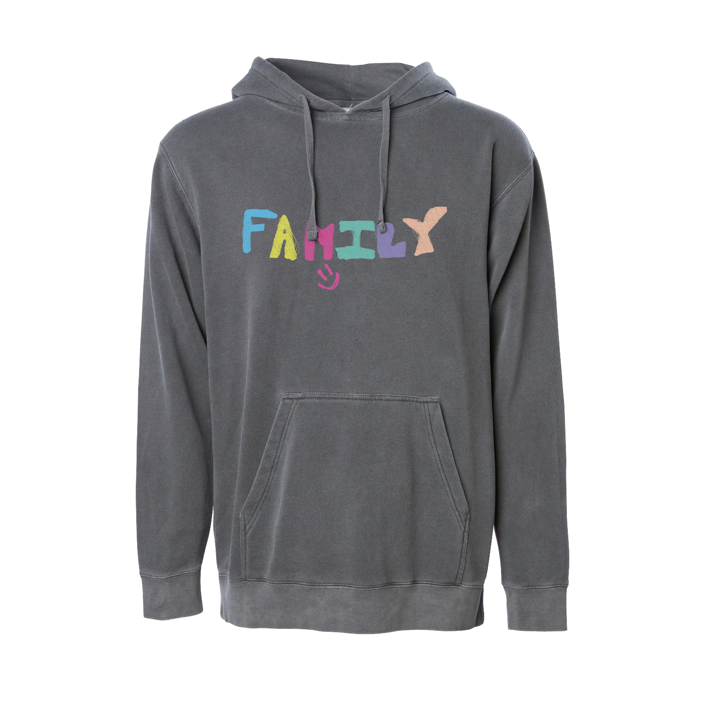 DJ Scheme - Faded Black FAMILY Chalk Hoodie