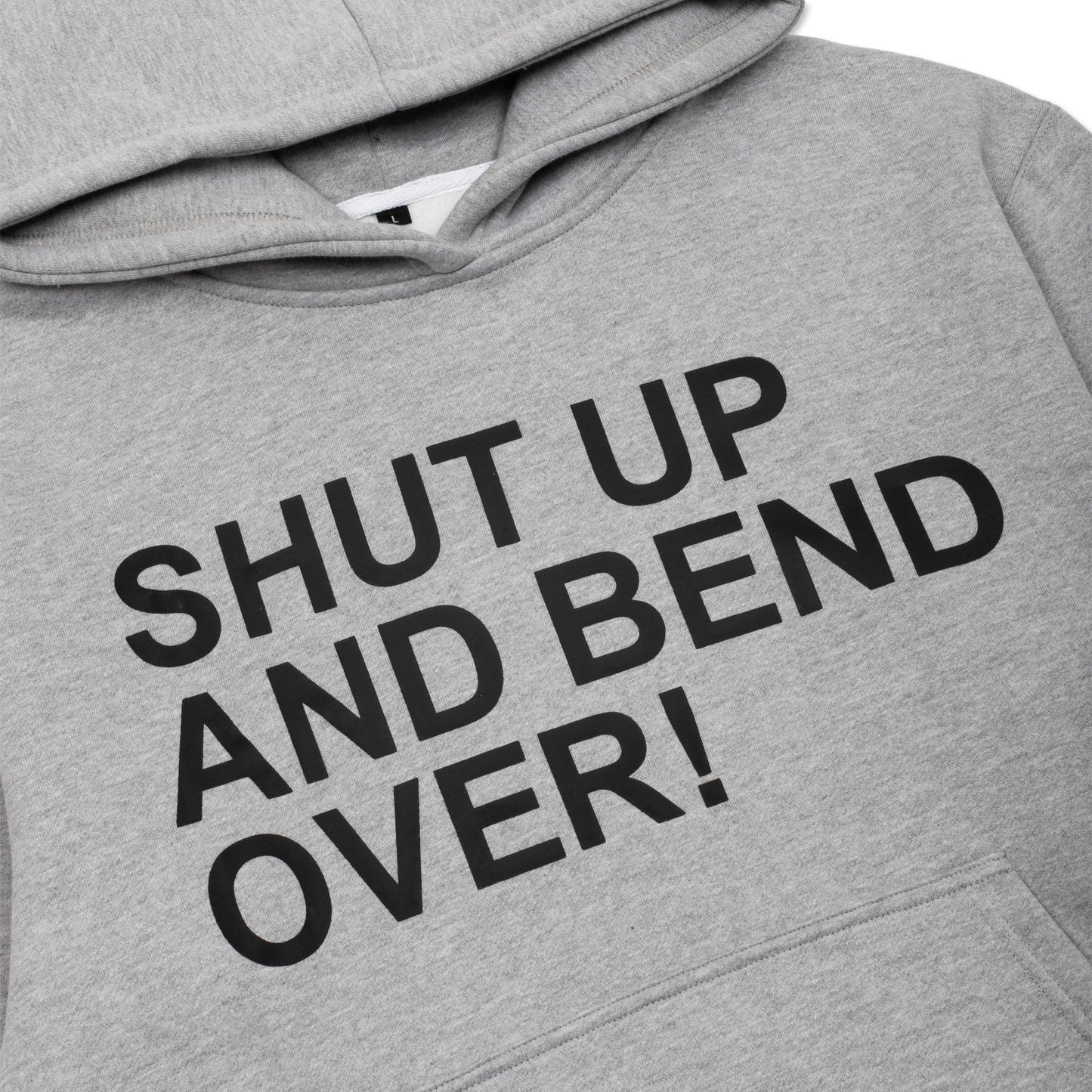 KiDi - "Shut Up And Bend Over" Hoodie (Grey)