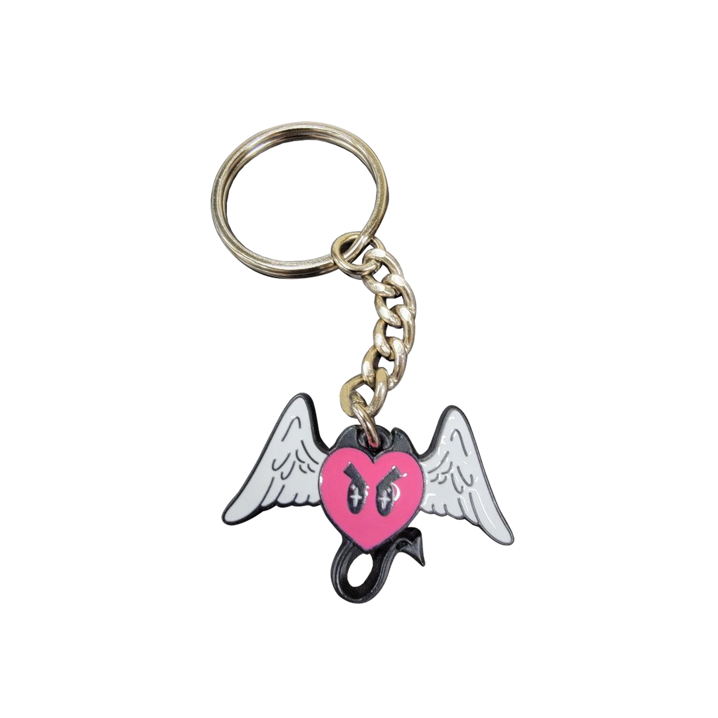 Heart Enamel Keychain