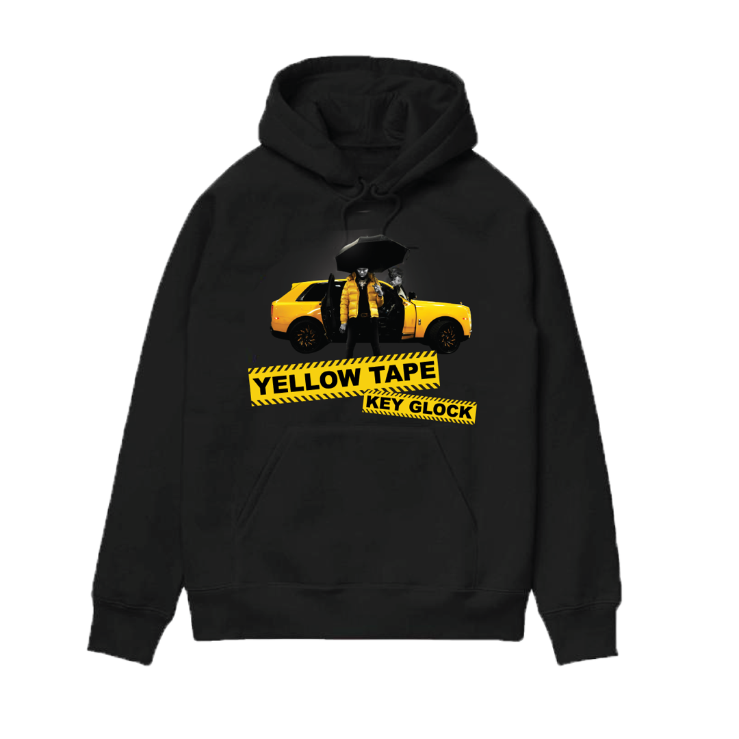 Key Glock - YT- Black Hoodie