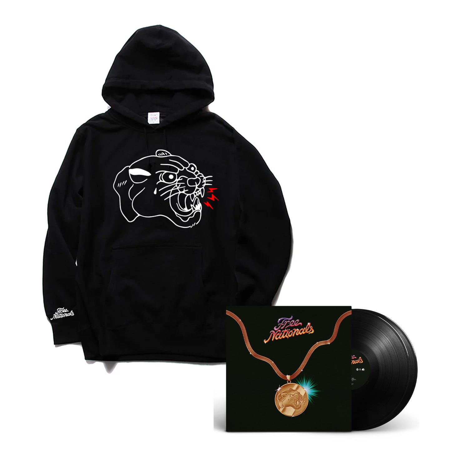 Free Nationals - 180g Vinyl + Hoodie Bundle