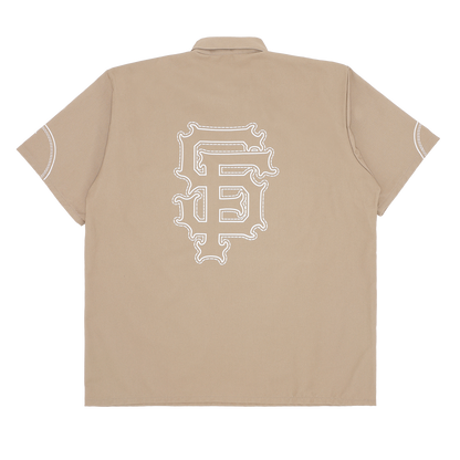 EMPIRE x 11WRK - Work Shirt (Khaki)