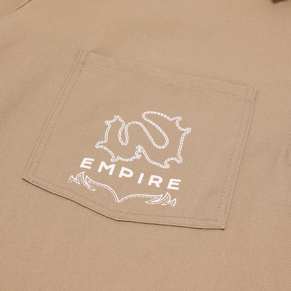 EMPIRE x 11WRK - Work Shirt (Khaki)