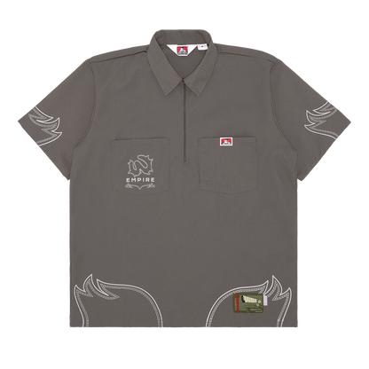 EMPIRE x 11WRK - Work Shirt (Charcoal)