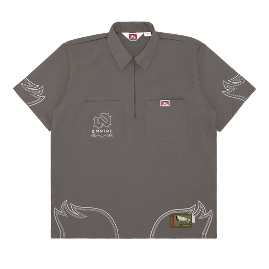 EMPIRE x 11WRK - Work Shirt (Charcoal)