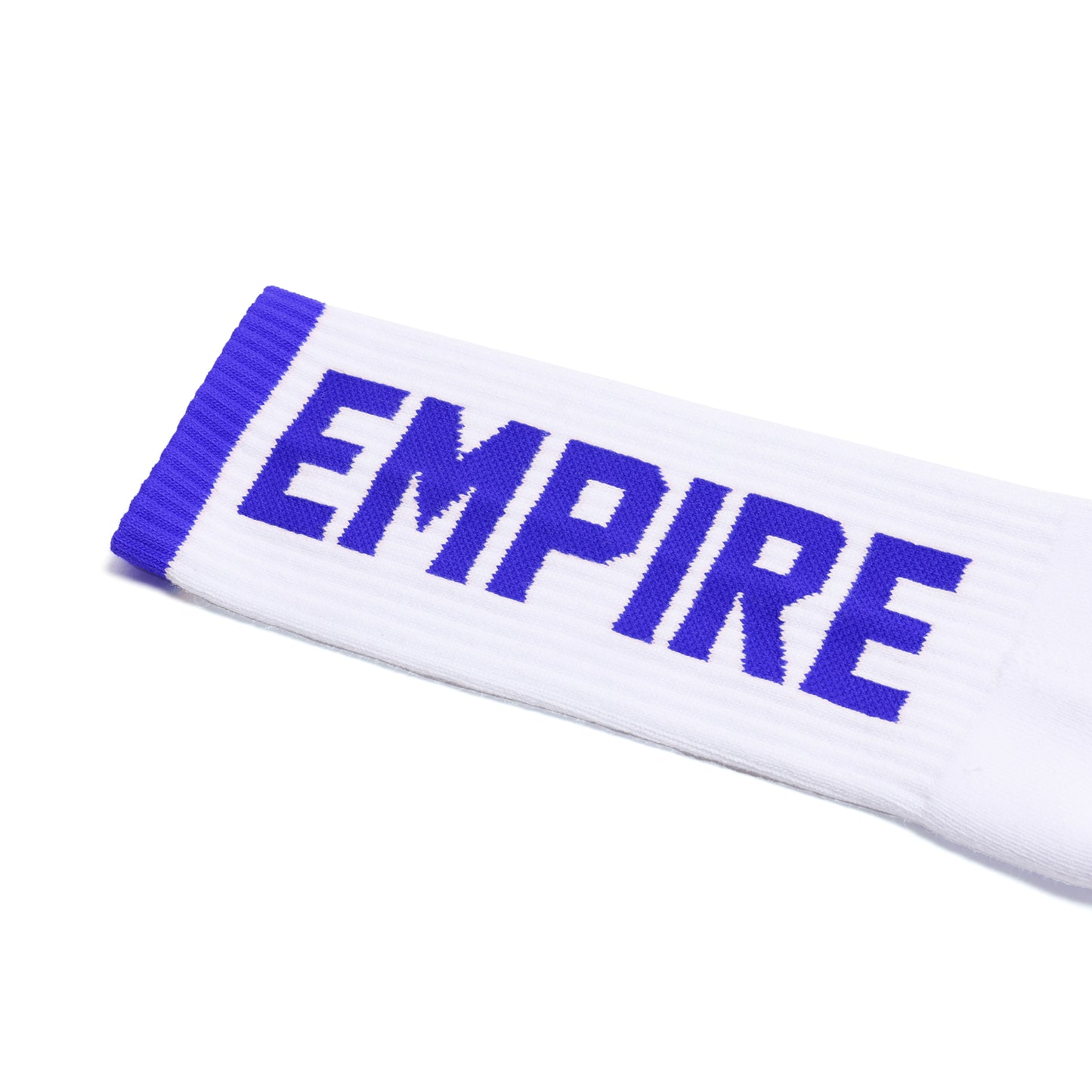 EMPIRE All-Star Socks (White/Blue)