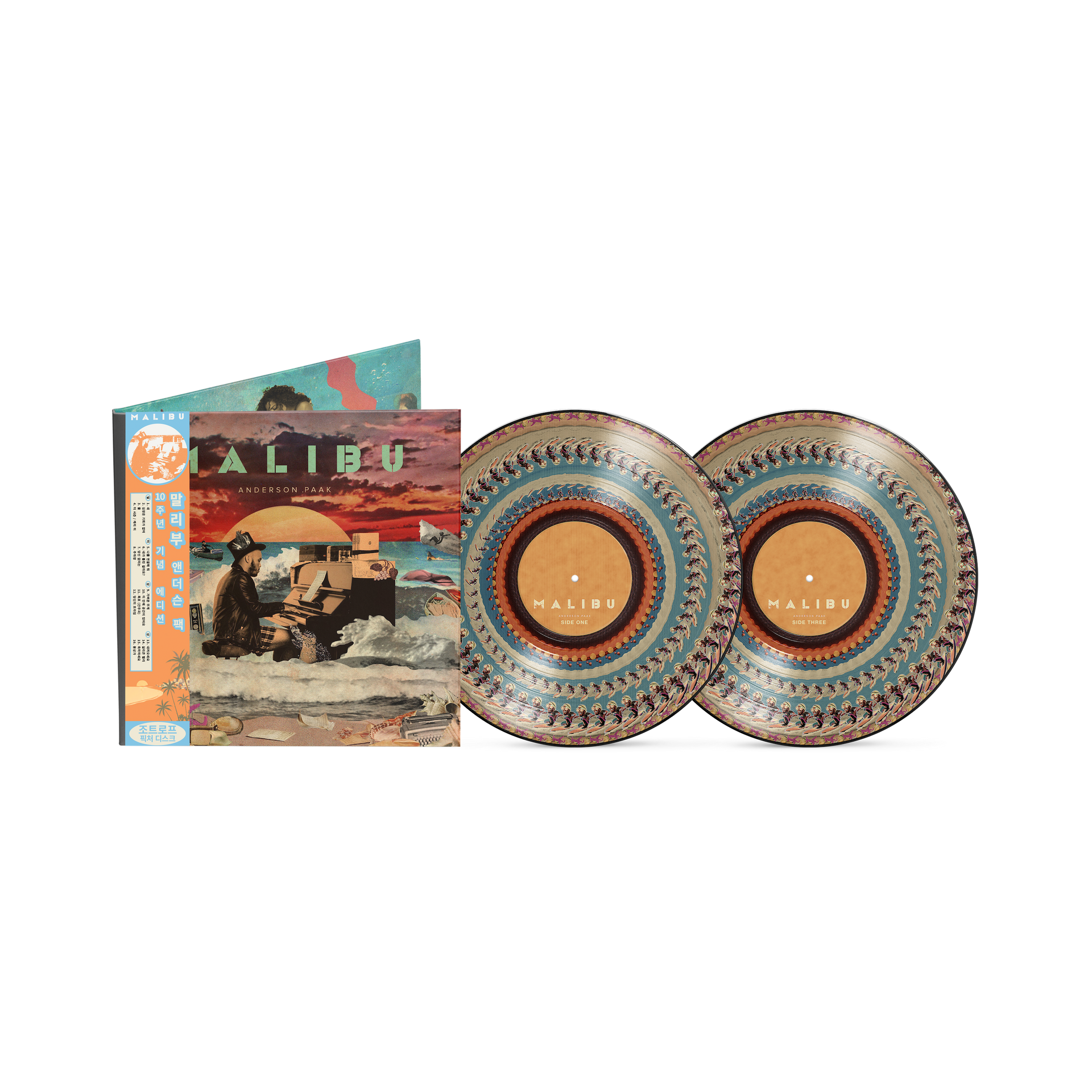 LP Anderson .paak Malibu (180g) ERE222 EMPIRE 未開封 /00260 Anderson .Paak – Malibu – 2 x Vinyl (180gram, LP, Album), 2016