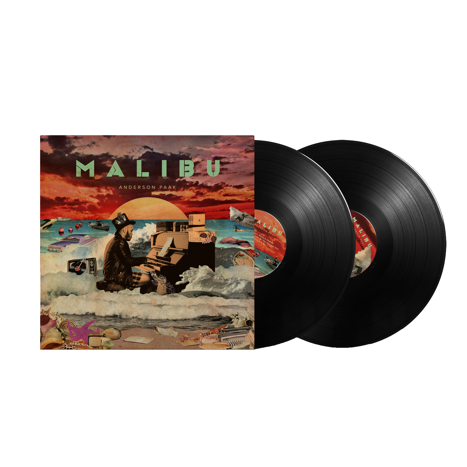 欧LP Anderson .paak Malibu ERE222 EMPIRE /00260 Anderson .Paak – Malibu – 2 x Vinyl (180gram, LP, Album