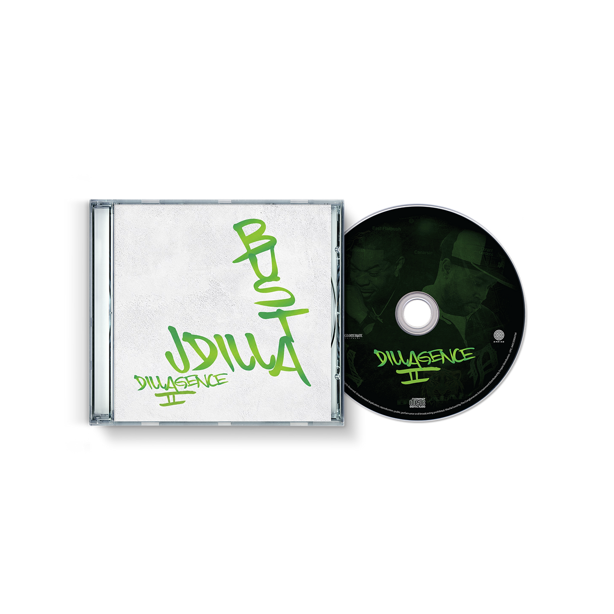Busta Rhymes & J Dilla - DILLAGENCE II CD