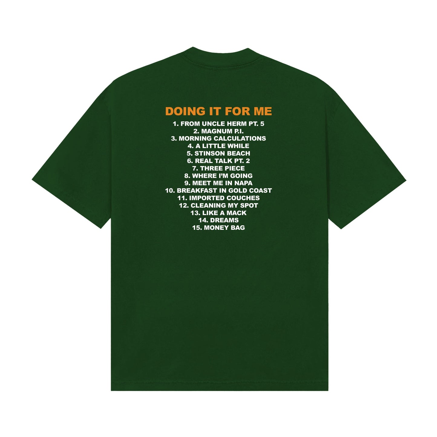 DIFM Album T-Shirt (Forest Green) - Collective