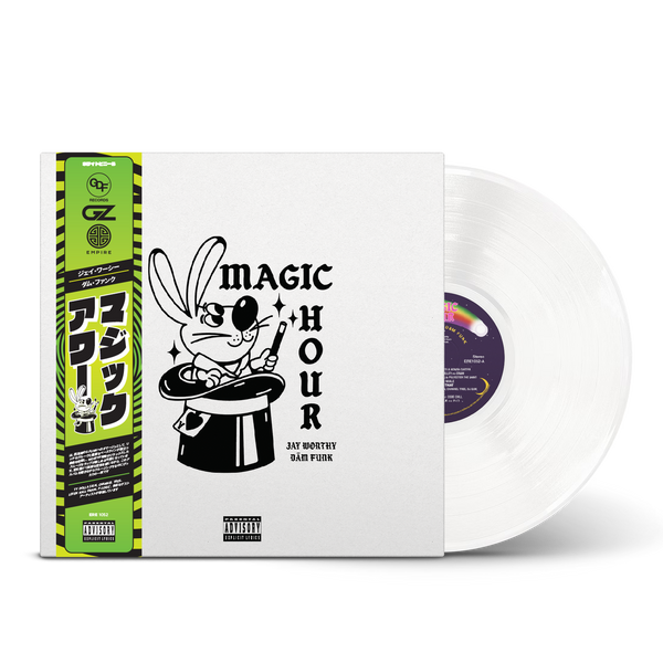MAGIC HOUR JAY WORTHY & DAM FUNK LP クリア盤 Jay Worthy - Magic Hour Vinyl (White) – EMPIRE
