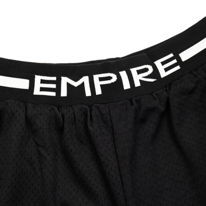 EMPIRE Hoop Shorts (Black/White)