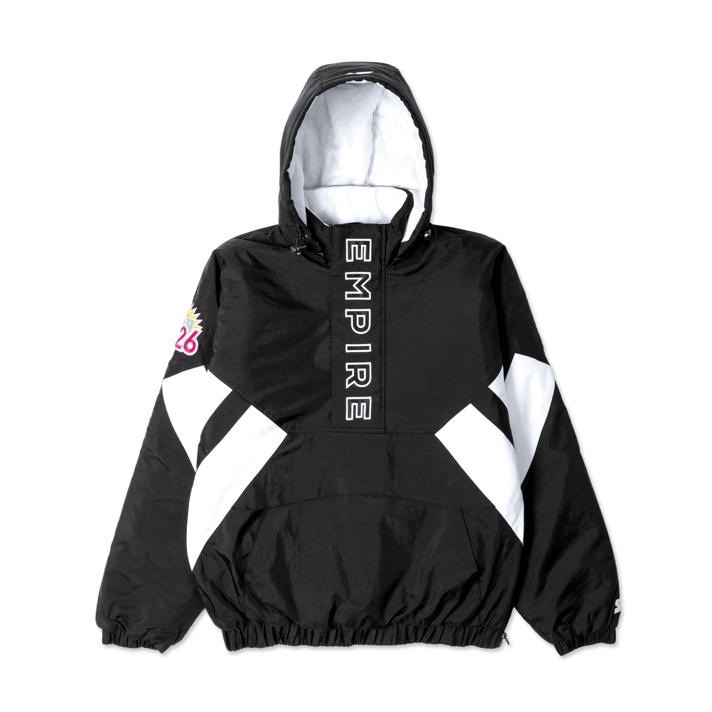 EMPIRE x Starter Hooded Parka Black/White