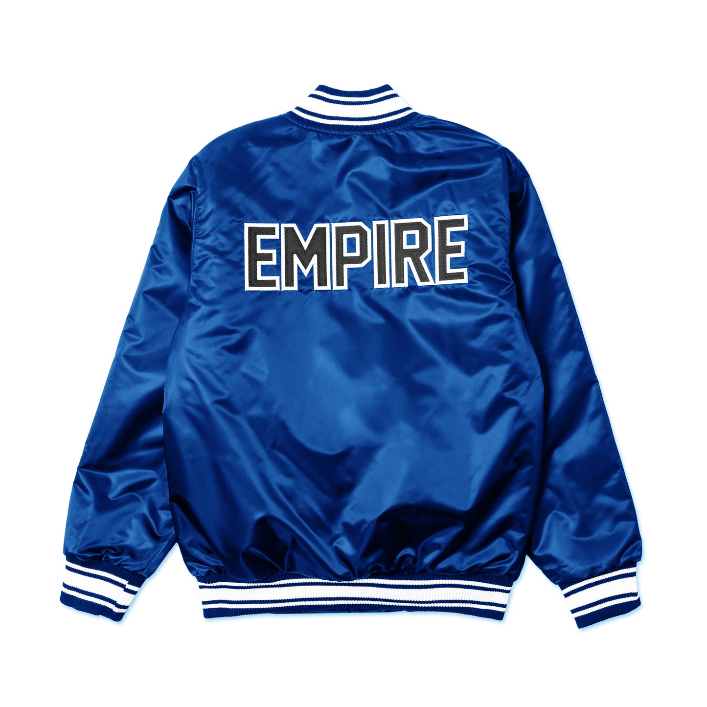 EMPIRE All-Star Satin Starter Jacket (Blue)