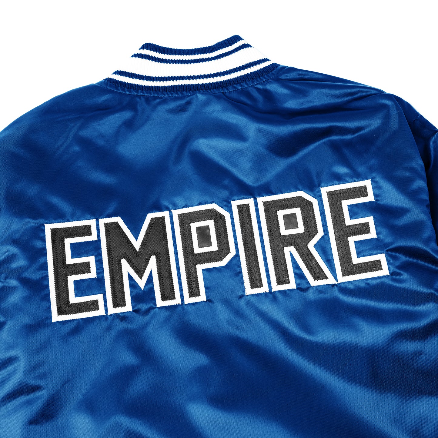 EMPIRE All-Star Satin Starter Jacket (Blue)