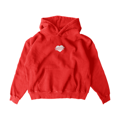 Curita Para El Corazon Hoodie (Red)