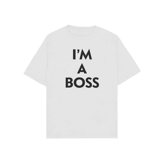 Baby Money - I'M A BOSS T-Shirt (White)