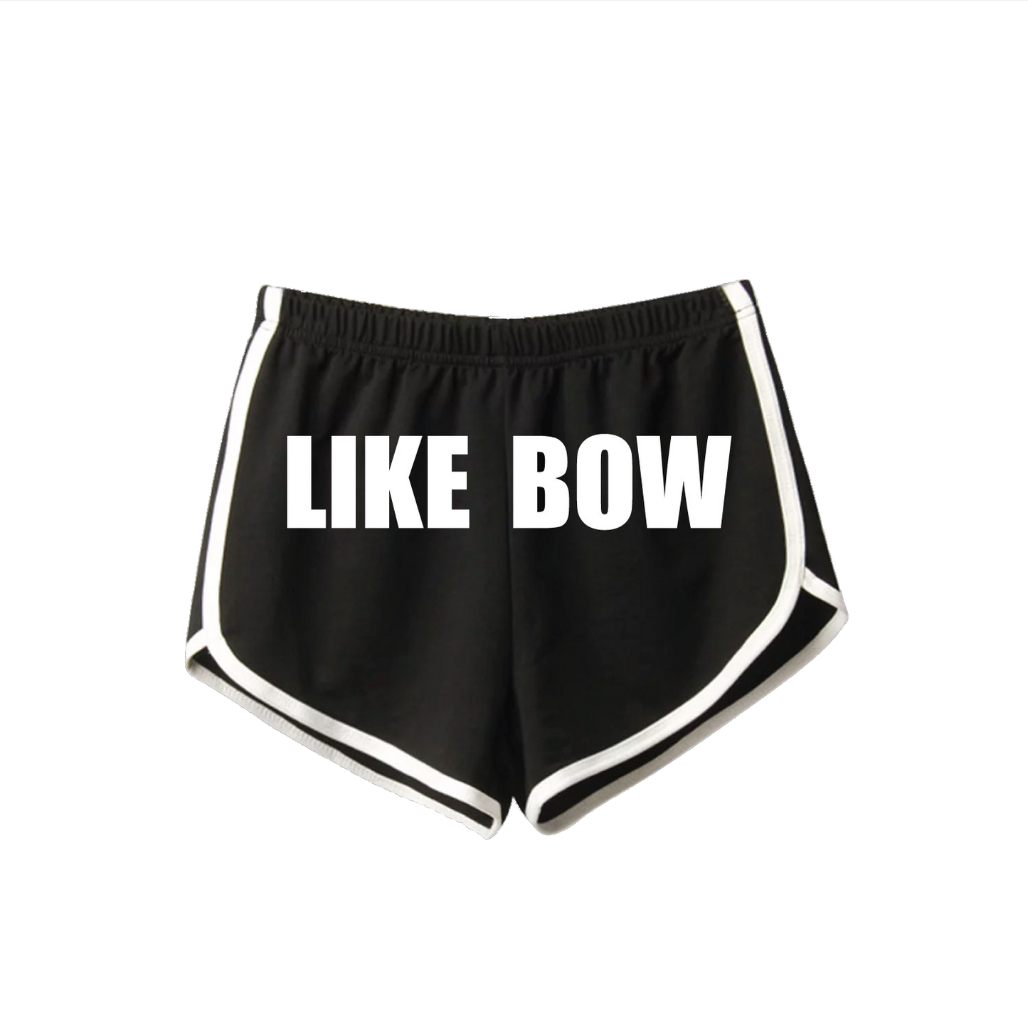 LIKE BOW Running Shorts (Black)