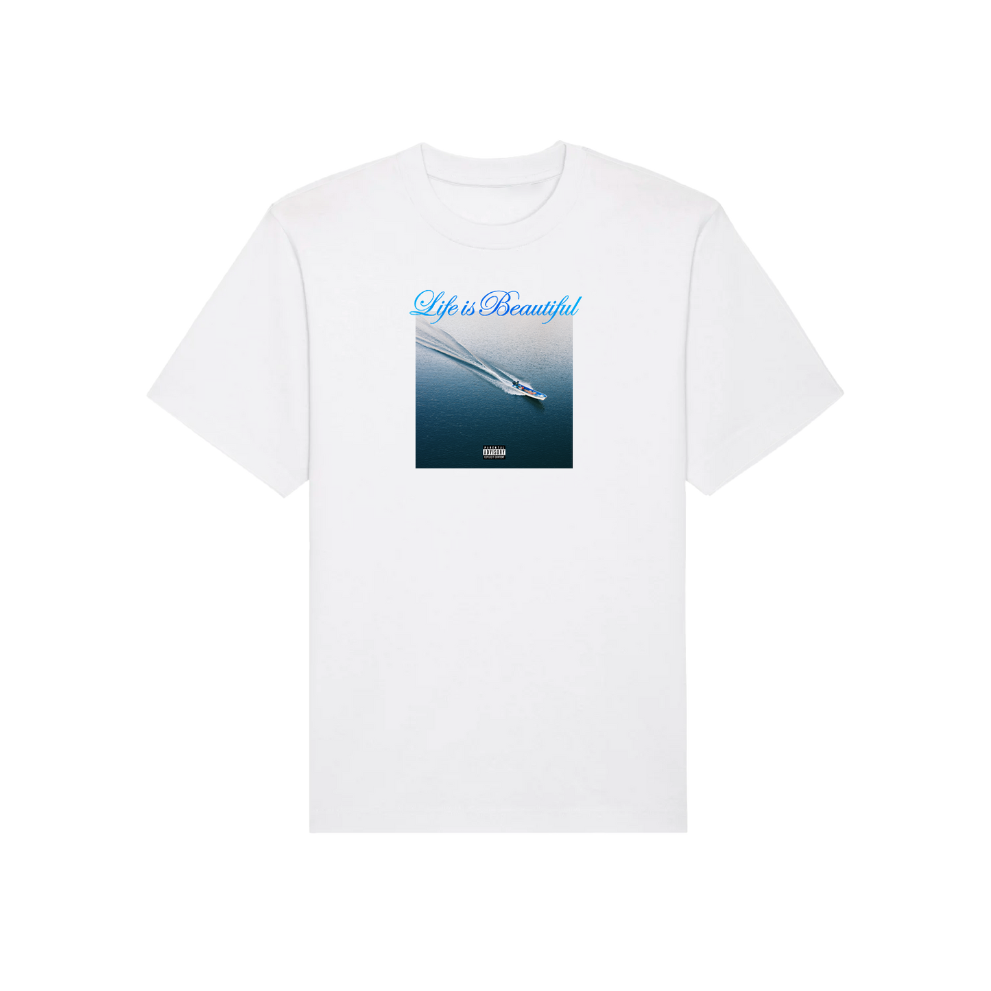 Life is Beautiful Album T-Shirt (White)