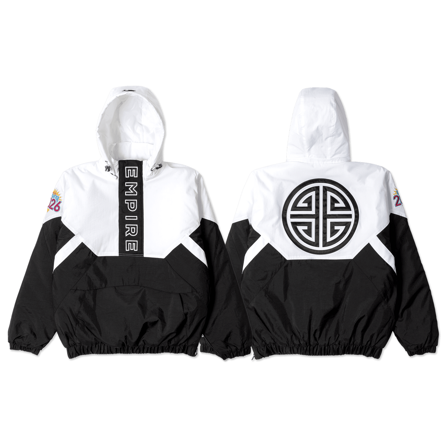 EMPIRE x Starter Hooded Parka White/Black