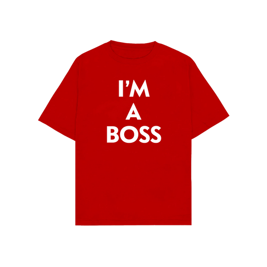 Baby Money - I'M A BOSS T-Shirt (Red)