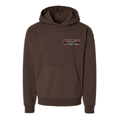 Until Night Comes - Postage Hoodie (Brown)