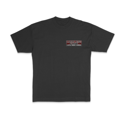 Until Night Comes - Postage T-Shirt (Black)
