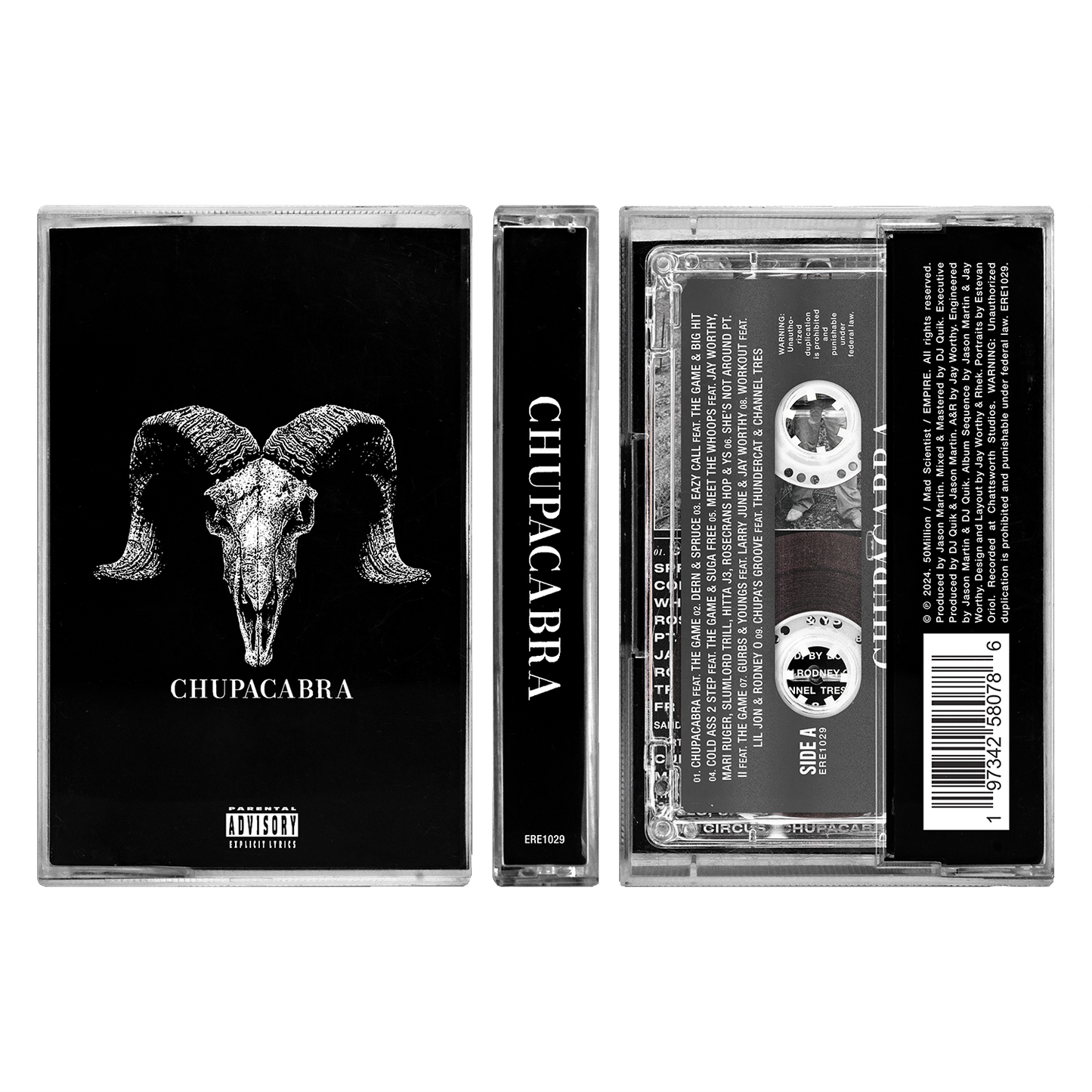 JasonMartin & DJ Quik - CHUPACABRA Cassette