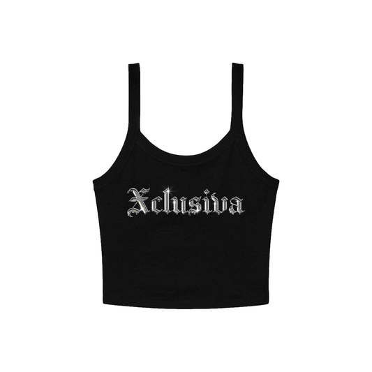 XCLUSIVA Crop Tank (Black)