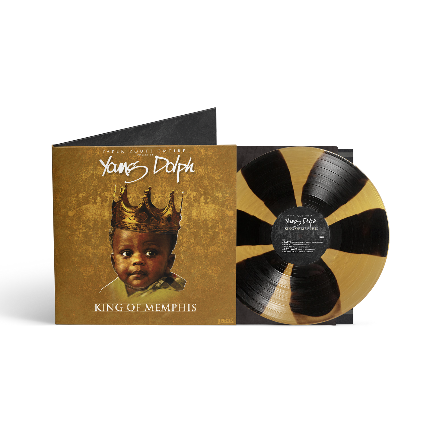 Young Dolph - King of Memphis (10 Yr Anniversary - Gold Crown Vinyl: D2C Exclusive)