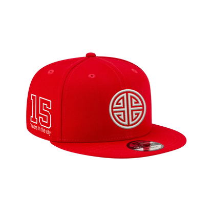EMPIRE x New Era 9FORTY Red Snapback